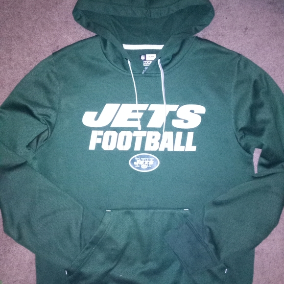 Official NFL gear JETS football hoodie. - Picture 3 of 3